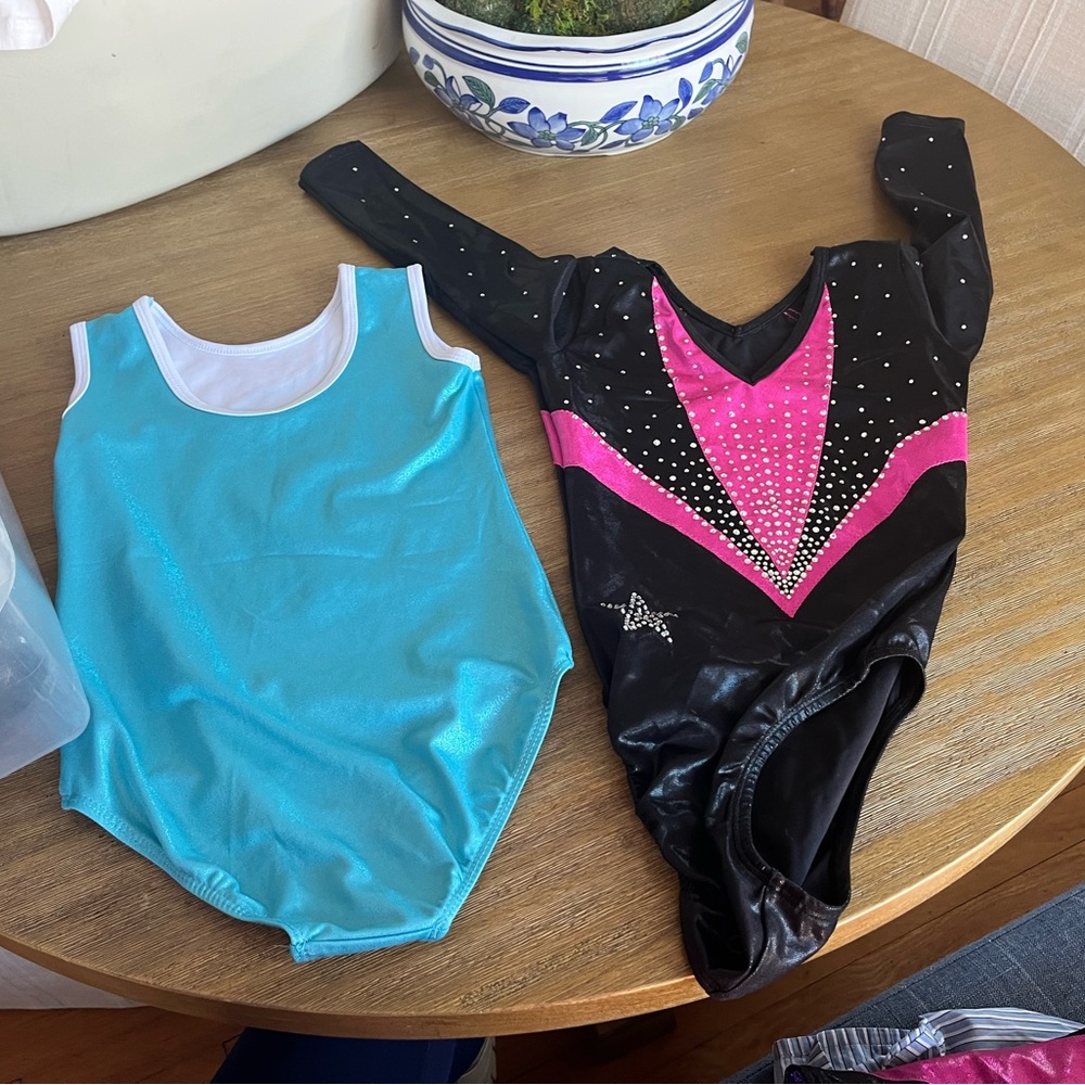 Sparkle Gymnastics Leotard Bundle 6/7